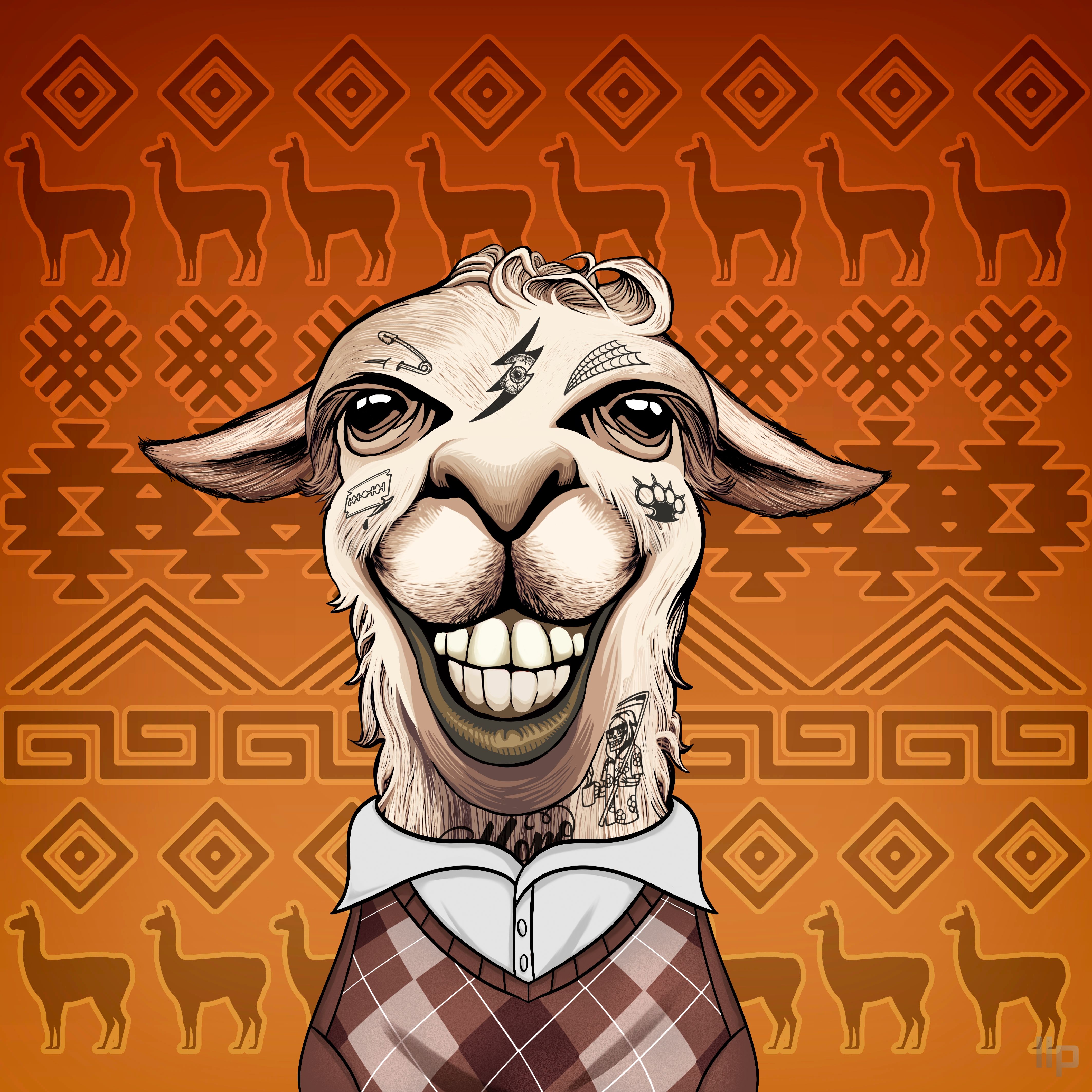 Llama #1523 NFT image