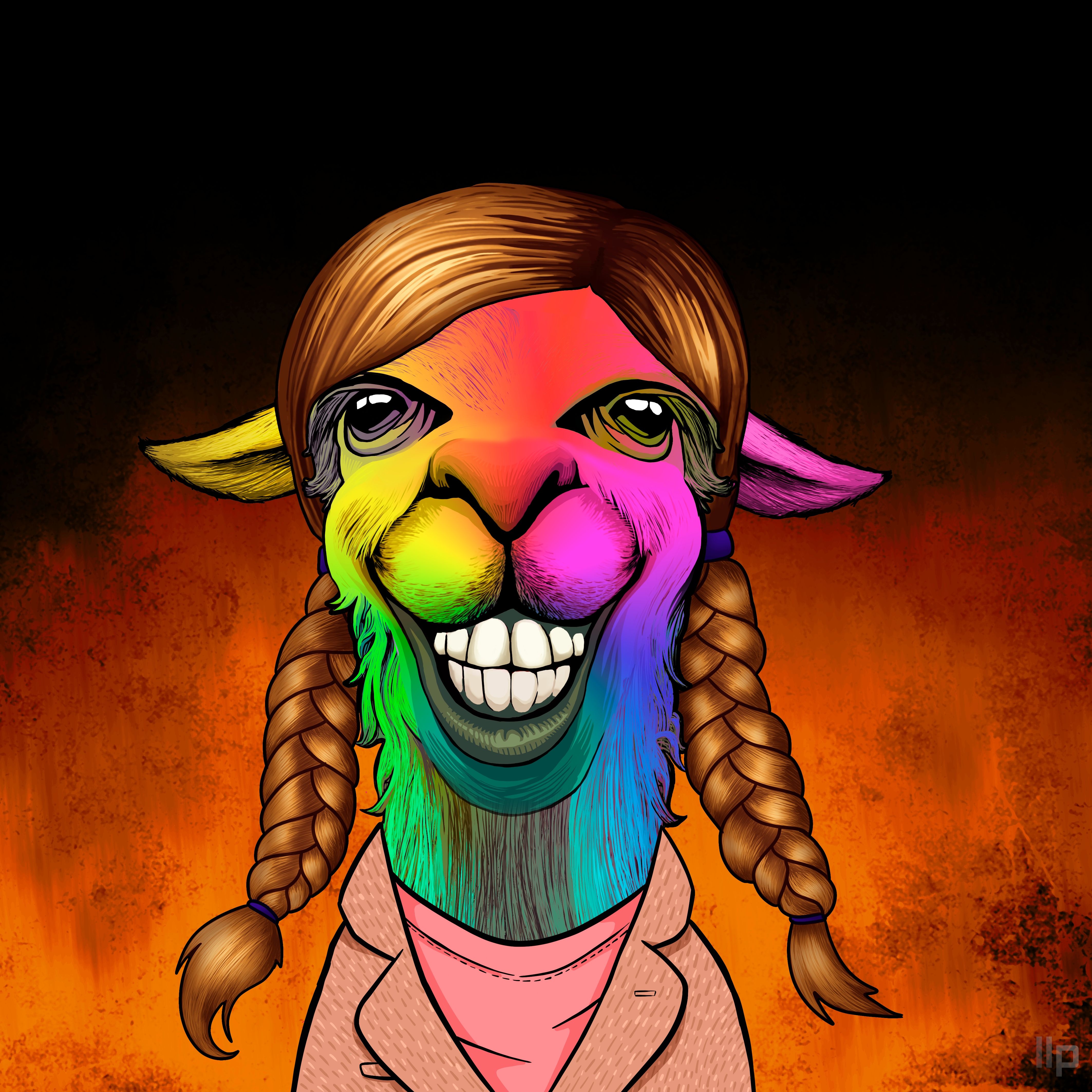 Llama #2419 NFT image